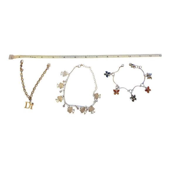 3x Women's bracelet set cute kawaii pisces Hello Kitty jewelry - Picture 2 of 2